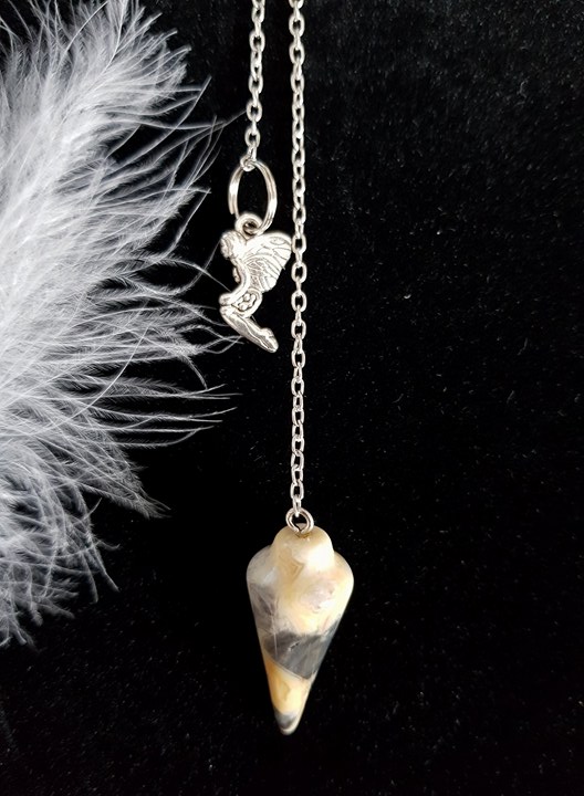 Agate crazy lace pendule 1