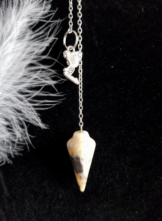 Agate crazy lace pendule 2
