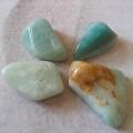 Amazonite bresil pierre roulee