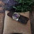 Amethyste bague pierre argent 1
