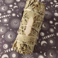 Boutique baton sauge quartz rose