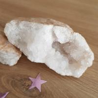 Geode double cristal de roche m03 4