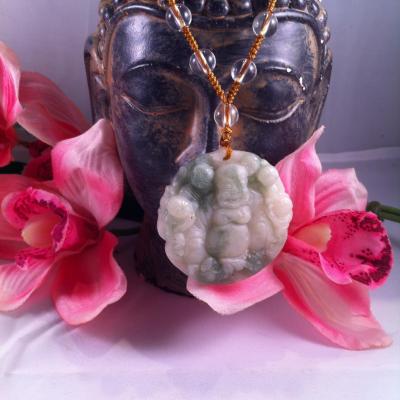 Jade bouddha collier 1