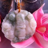 Jade bouddha collier 1a