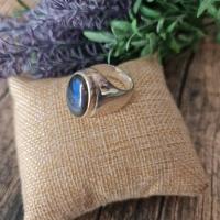 Labradorite bague pierre argent 2 2