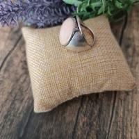 Opale rose bague pierre argent 1 2