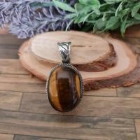 Pendentif oeil de tigre 1