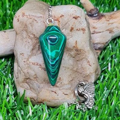 Pendule fee malachite