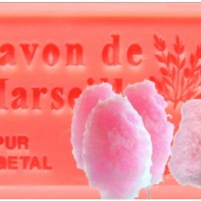 Savon de marseille barbe a papa