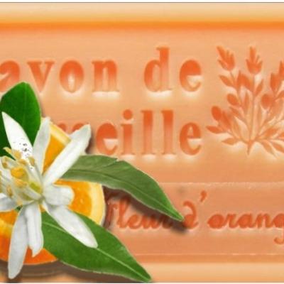 Savon marseille fleur oranger